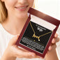 To My Wife Love Necklace