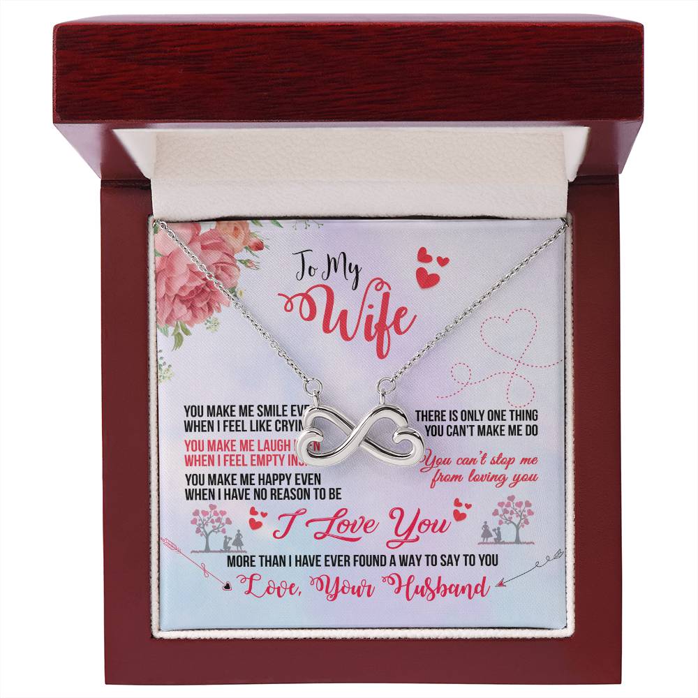 Wife endless love necklace-[Heartfelt Family Gift]