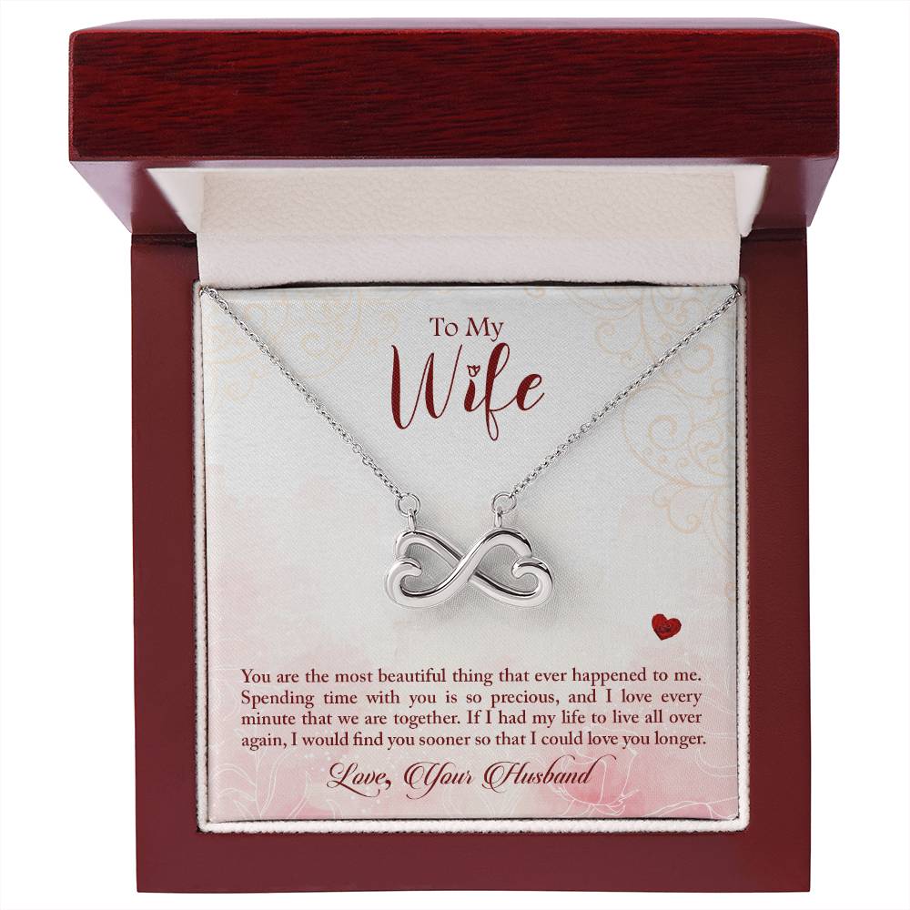Wife Endless Love Necklace-[Heartfelt Family Gift]