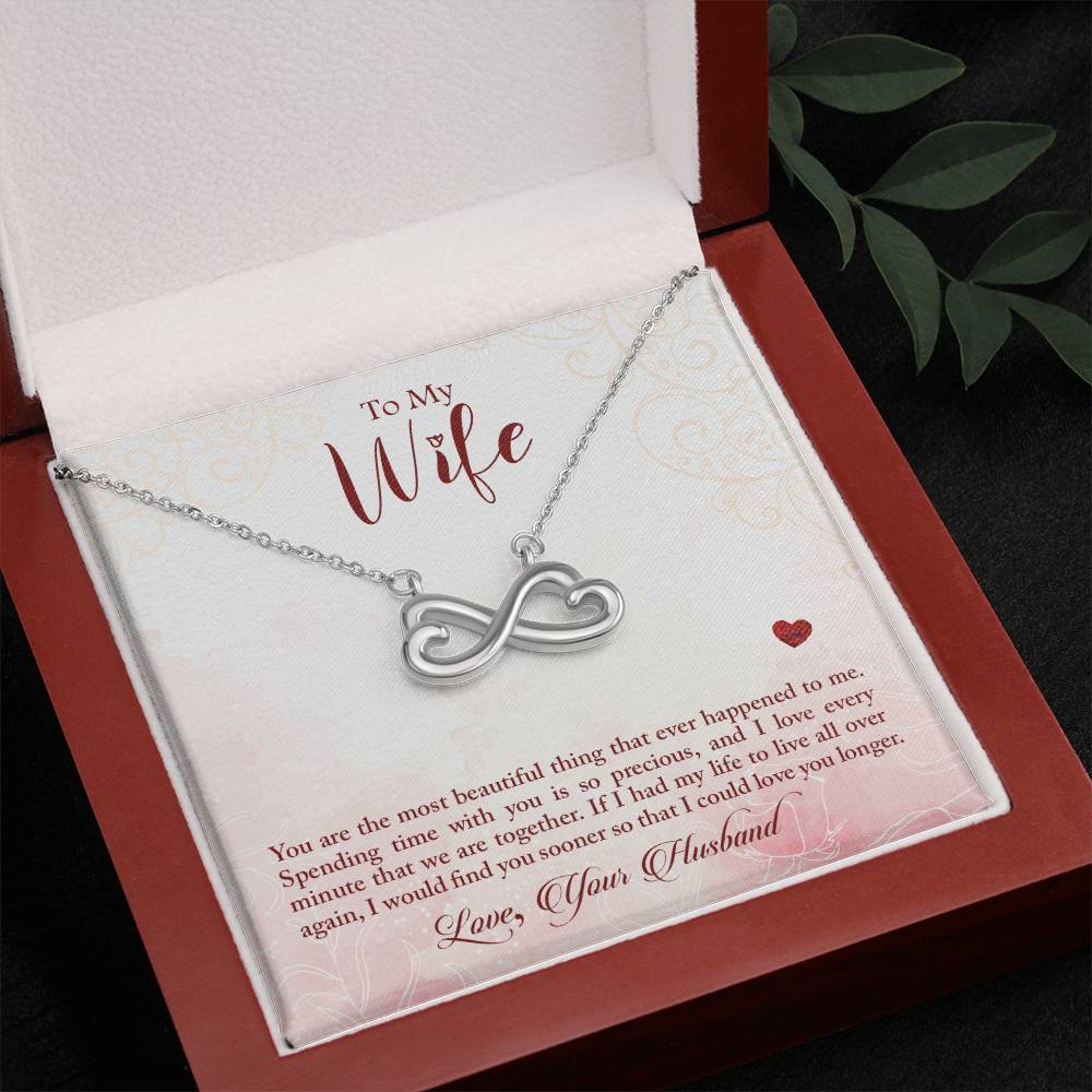 Wife Endless Love Necklace-[Heartfelt Family Gift]
