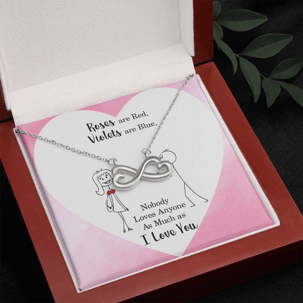 Endless Love Necklace Gift-[Heartfelt Family Gift]