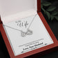 Husband to wife endless love necklace-[Heartfelt Family Gift]