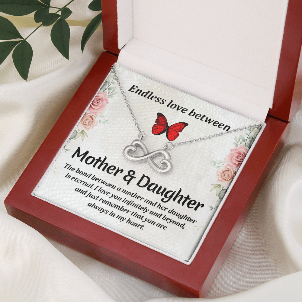 Mother Daughter Endless Love Necklace Gift-[Heartfelt Family Gift]