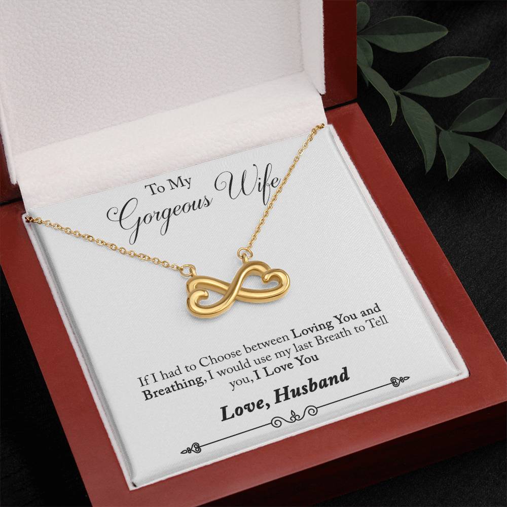 Wife Endless Love Necklace-[Heartfelt Family Gift]