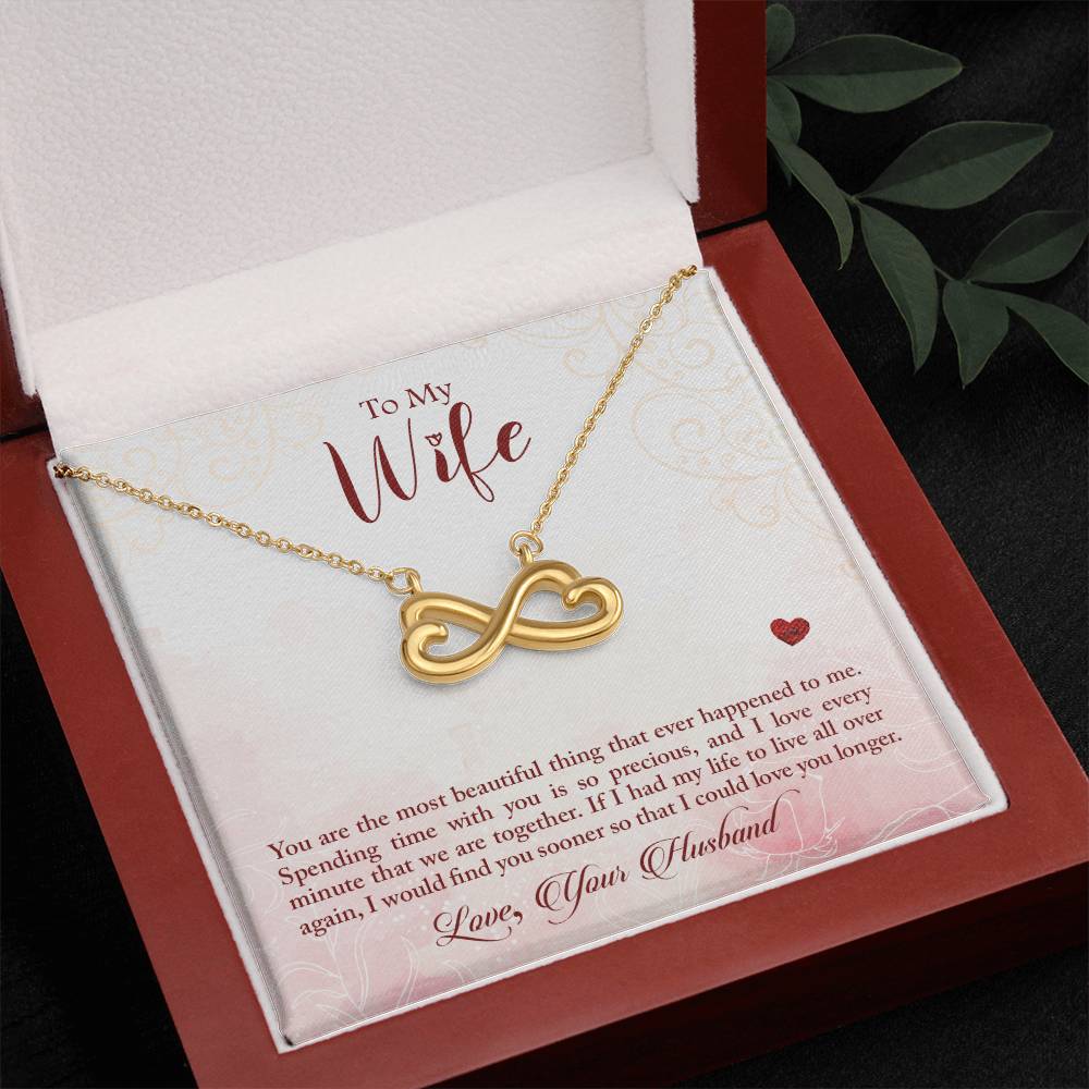 Wife Endless Love Necklace-[Heartfelt Family Gift]