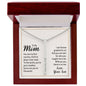 Mom 4 Sided Engraved Stick Necklace
