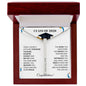 Class of 2026 Engraved 4 Sided Bar Necklace