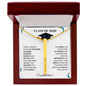 Class of 2026 Engraved 4 Sided Bar Necklace