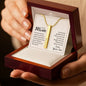 Mom 4 Sided Engraved Stick Necklace
