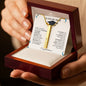 Class of 2026 Engraved 4 Sided Bar Necklace