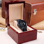 Personalized Engraved Compass Watch Gift-[Heartfelt Family Gift]