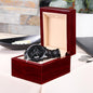 Personalized Engraved Compass Watch Gift-[Heartfelt Family Gift]