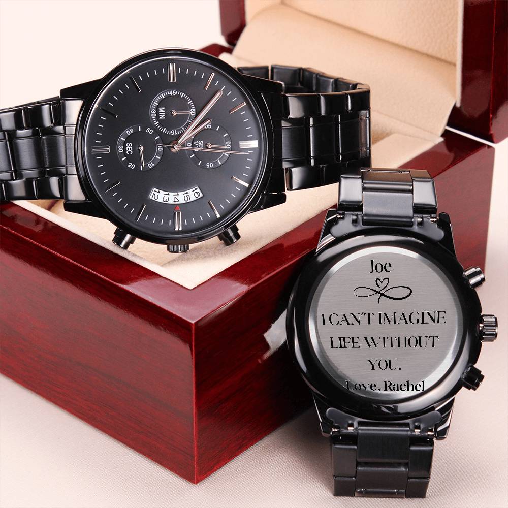 Customized Life Without You Watch - Personalized Gift for HimHer-[Heartfelt Family Gift]