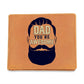 Dad Awesome Leather Wallet-[Heartfelt Family Gift]