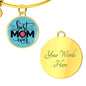 Best Mom Engraved Bangle Bracelet-[Heartfelt Family Gift]
