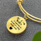 A Sister Is Someone to Dream, Cry, Sing, Laugh With Engraved Bangle Bracelet-[Heartfelt Family Gift]