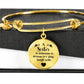 A Sister Is Someone to Dream, Cry, Sing, Laugh With Engraved Bangle Bracelet-[Heartfelt Family Gift]