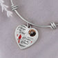 heart bangle-[Heartfelt Family Gift]