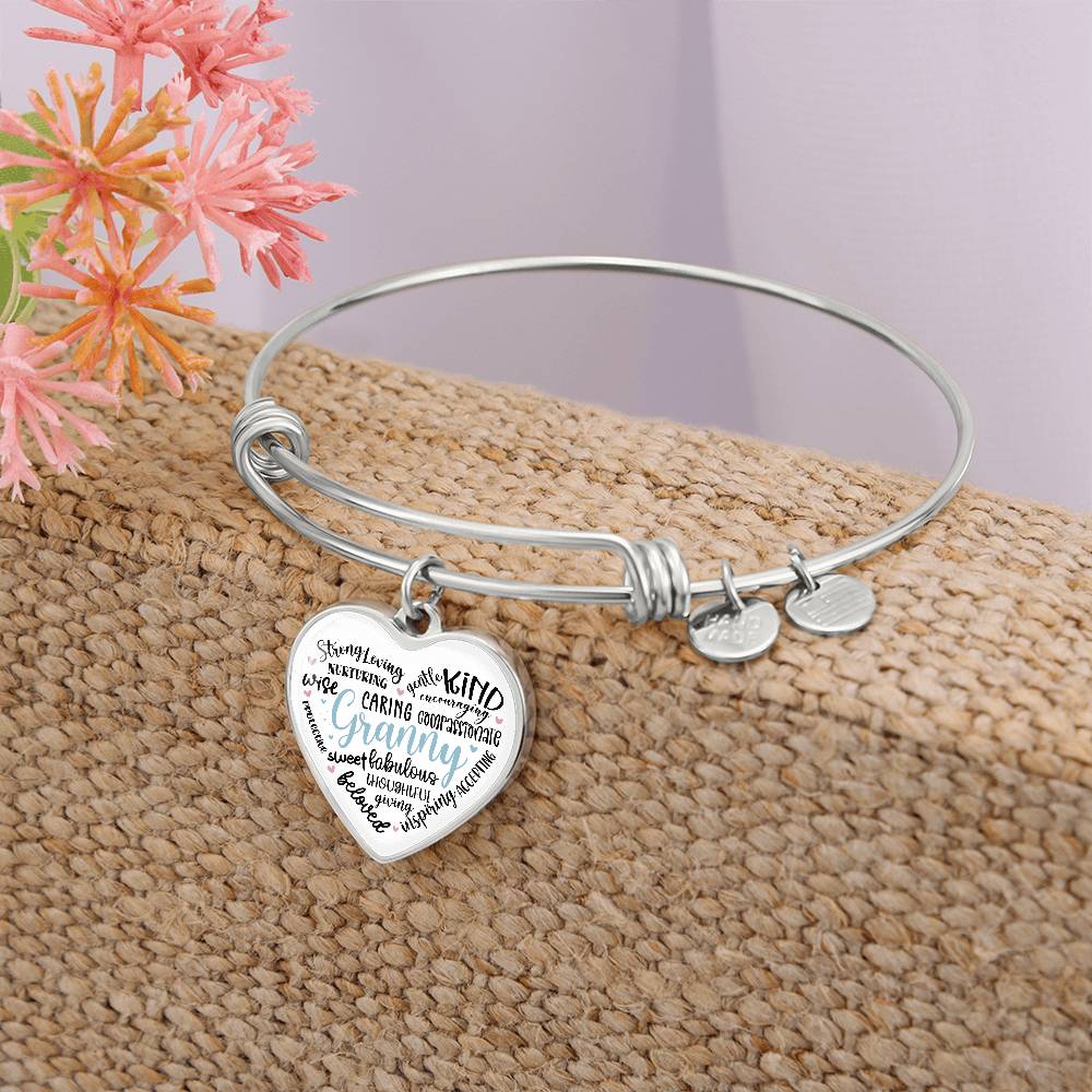 Granny Bangle Bracelet  Gift for Grandma-[Heartfelt Family Gift]