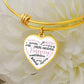 Nanny Heart Engraved Bangle Bracelet-[Heartfelt Family Gift]