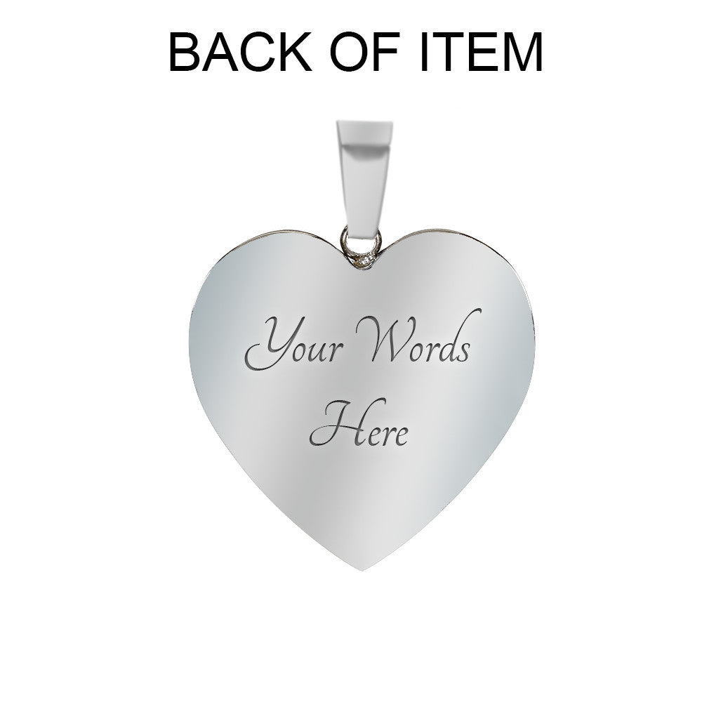 Nanny Heart Engraved Bangle Bracelet-[Heartfelt Family Gift]