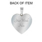 Mom Engraved Heart Bangle Bracelet Charm-[Heartfelt Family Gift]