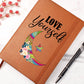 Love Yourself Leather Journal-[Heartfelt Family Gift]