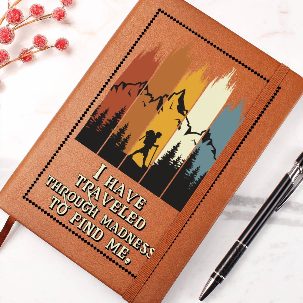 I have traveled Leather Journal-[Heartfelt Family Gift]