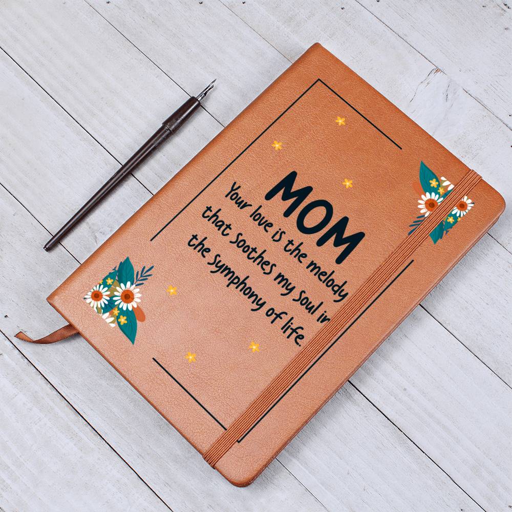 Mom Leather Journal-[Heartfelt Family Gift]