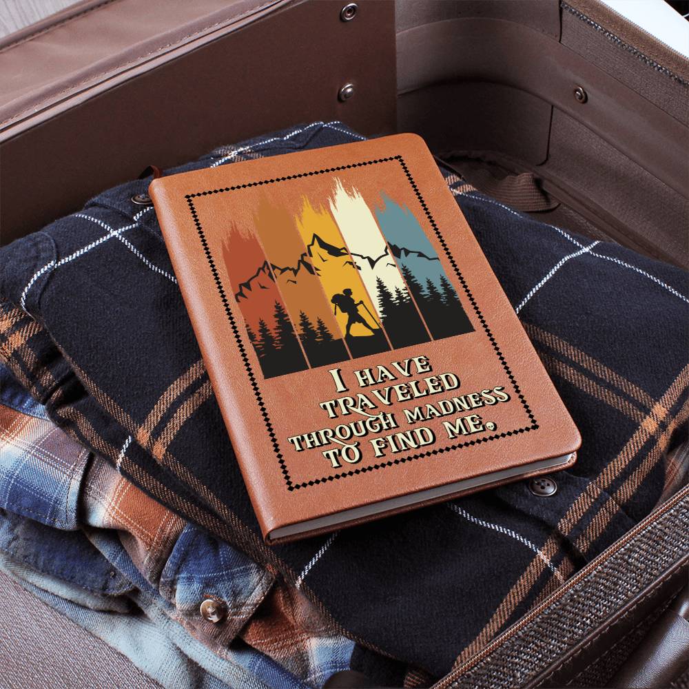 I have traveled Leather Journal-[Heartfelt Family Gift]
