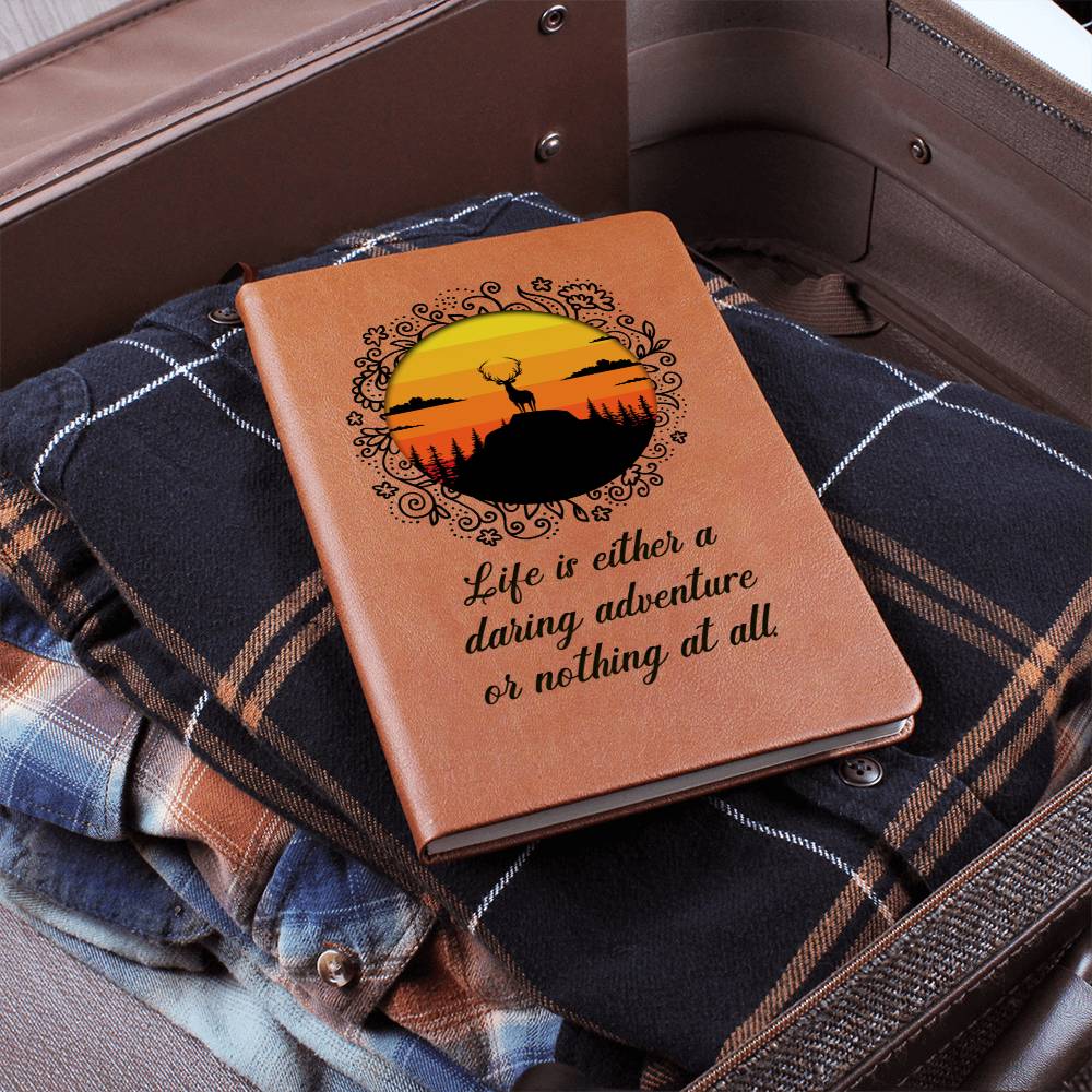 Adventure Leather Journal-[Heartfelt Family Gift]