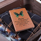 Mom Butterfly Leather Journal-[Heartfelt Family Gift]