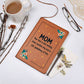 Mom Leather Journal-[Heartfelt Family Gift]