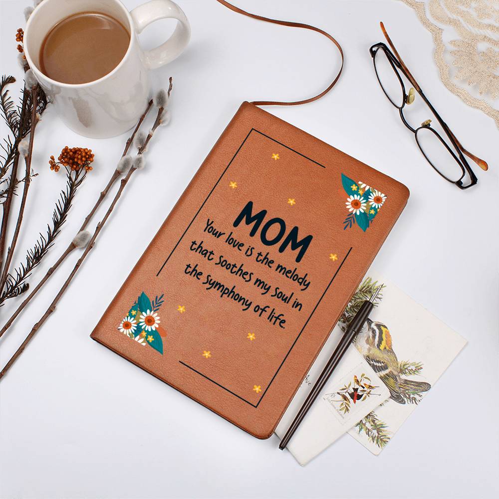 Mom Leather Journal-[Heartfelt Family Gift]