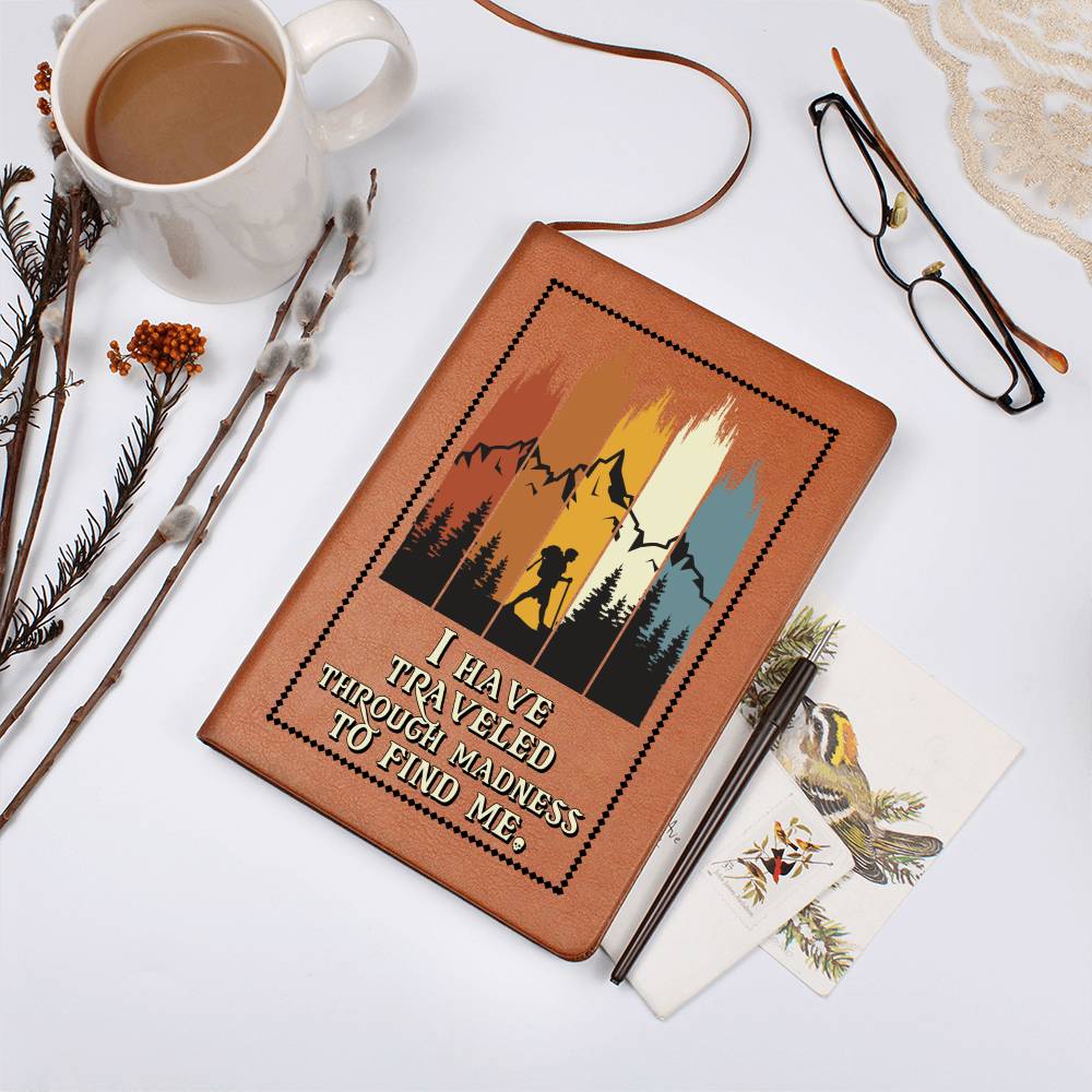 I have traveled Leather Journal-[Heartfelt Family Gift]