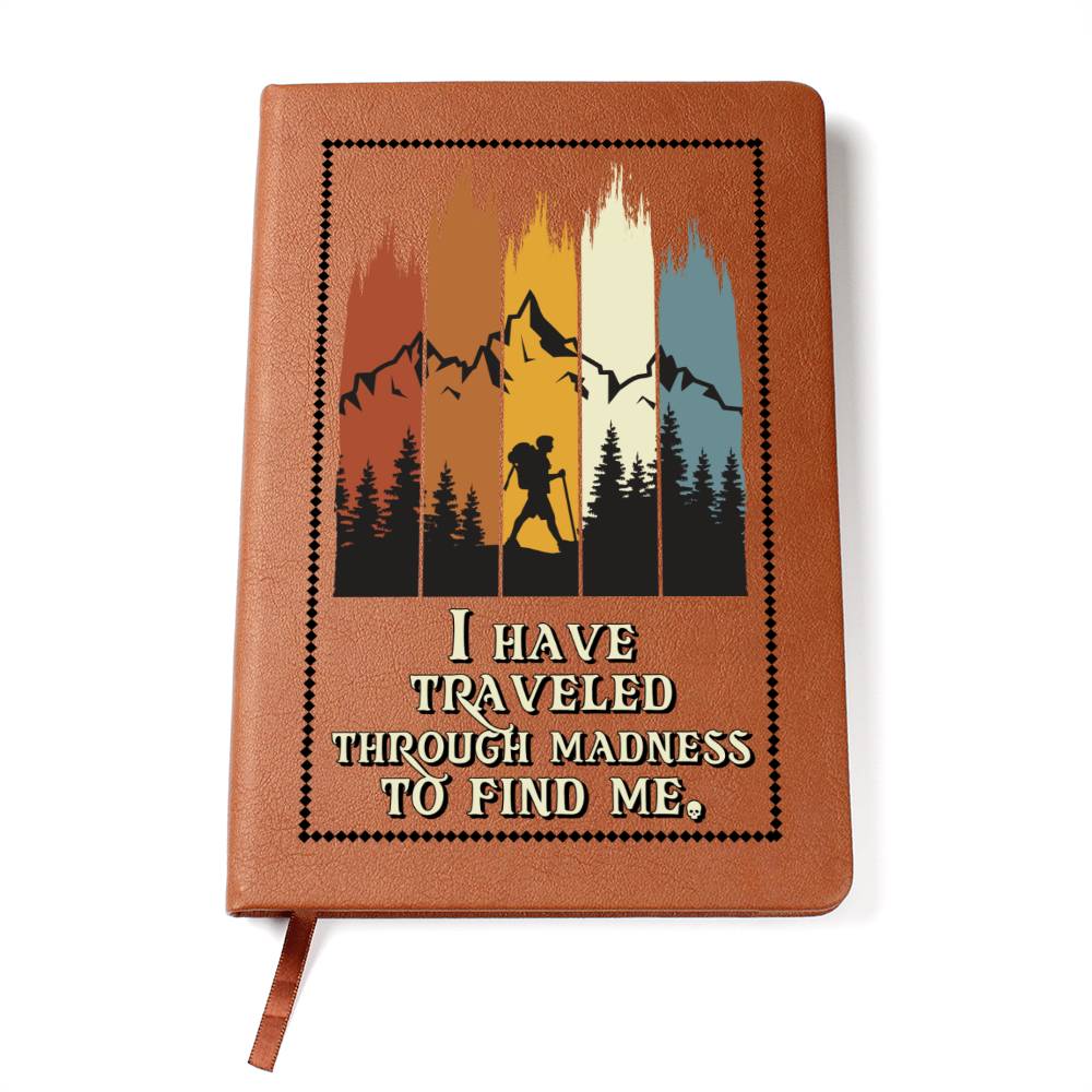 I have traveled Leather Journal-[Heartfelt Family Gift]