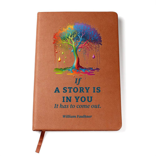 If a story Leather Journal-[Heartfelt Family Gift]
