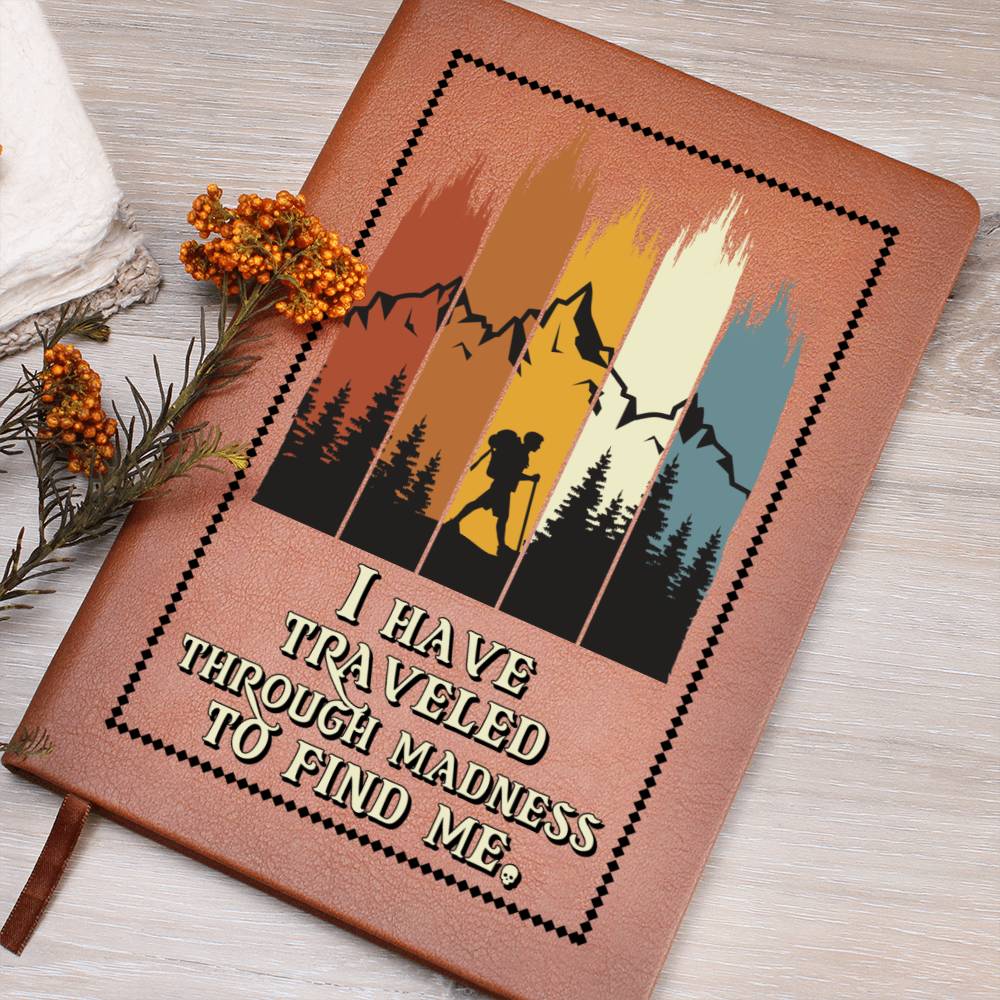 I have traveled Leather Journal-[Heartfelt Family Gift]