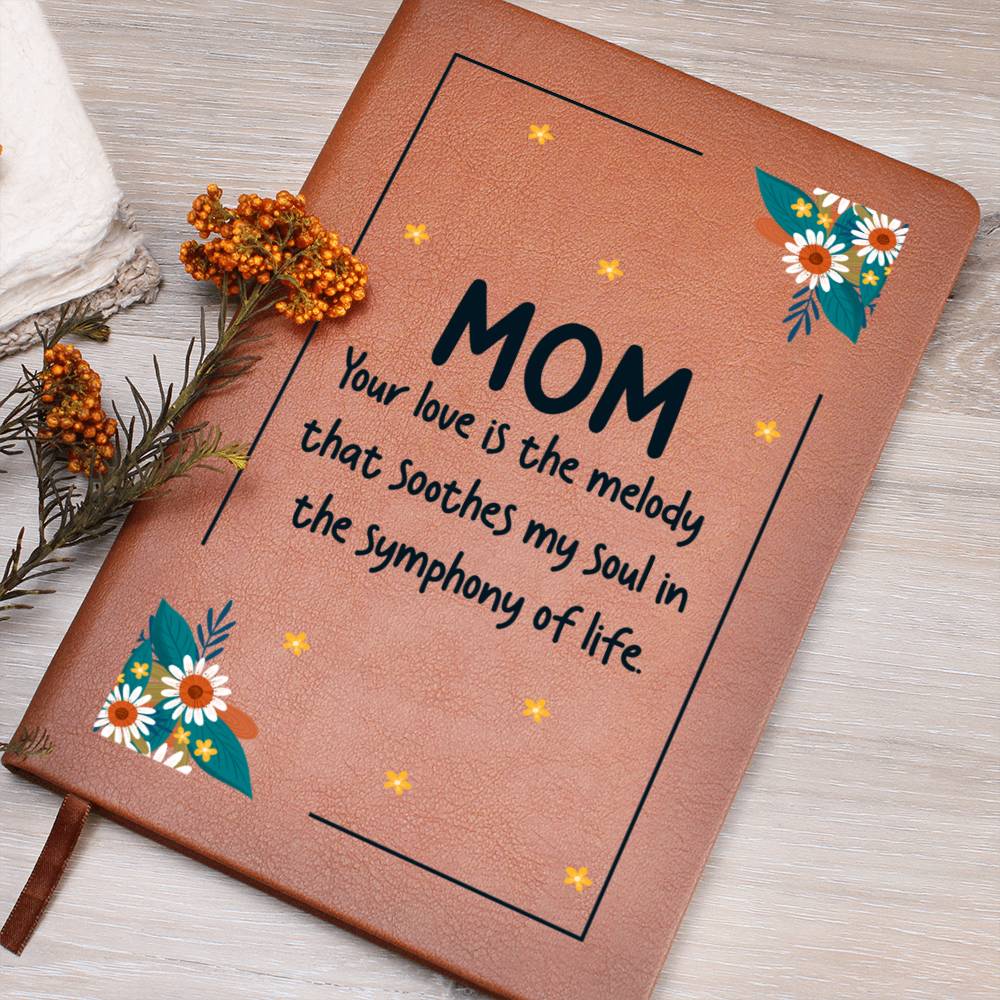 Mom Leather Journal-[Heartfelt Family Gift]
