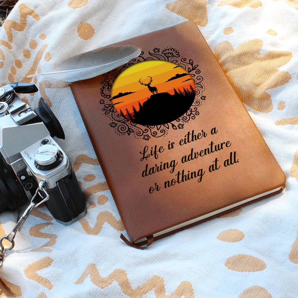 Adventure Leather Journal-[Heartfelt Family Gift]