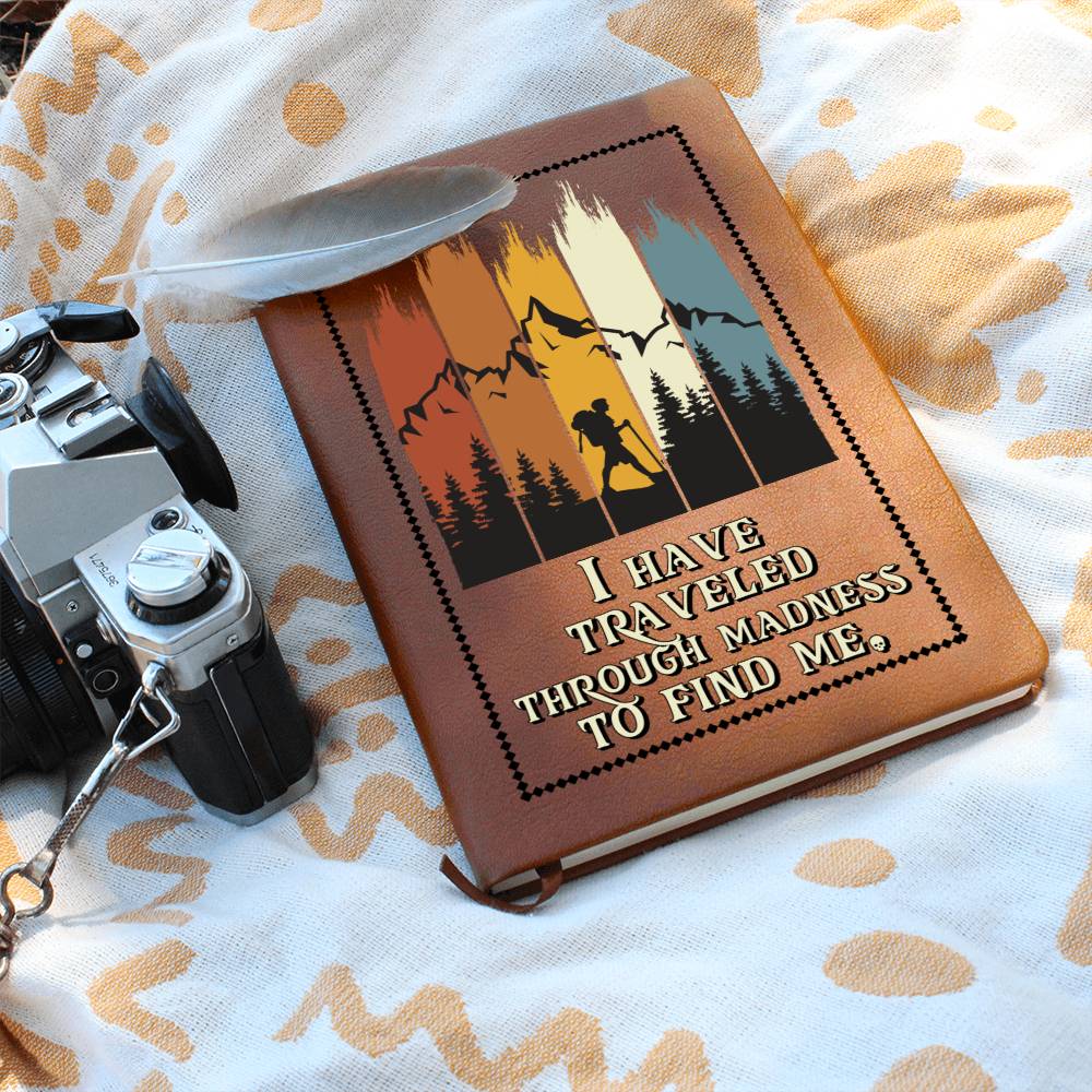 I have traveled Leather Journal-[Heartfelt Family Gift]