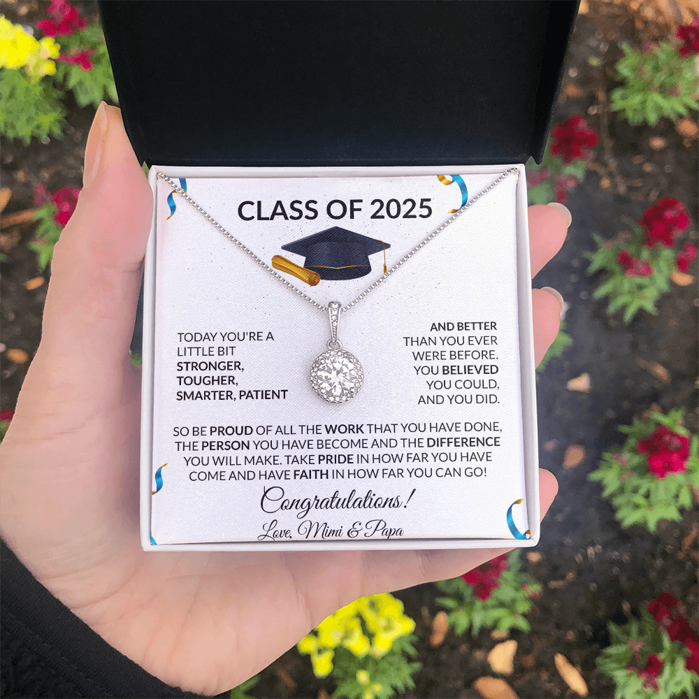 Class of 2025 Graduation Gift Necklace Eternal Hope-[Heartfelt Family Gift]