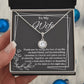 Monogrammed Hope Necklace for My Wife - Thoughtful Gift for Your Beloved - Shopify-[Heartfelt Family Gift]