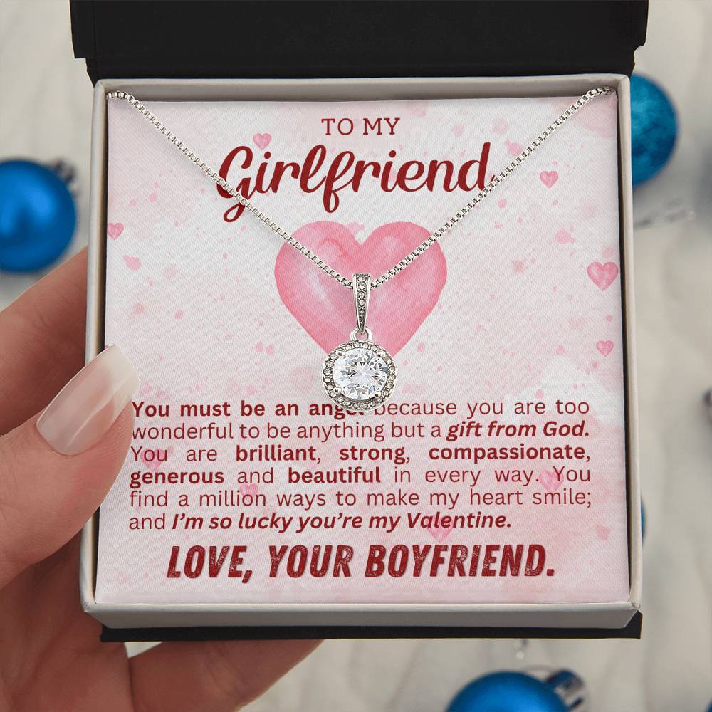 Valentines Day Hope Necklace for Girlfriend - Unique Gift for Her-[Heartfelt Family Gift]