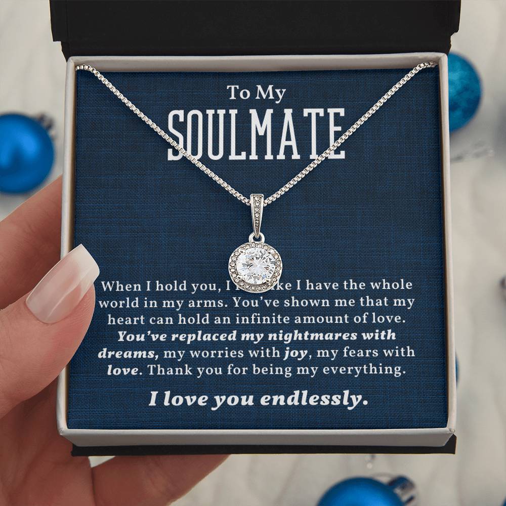Soulmate Hope Necklace - Unique Gift for Your Special Someone-[Heartfelt Family Gift]