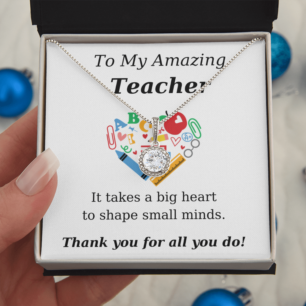 Teacher Appreciation Necklace Gift