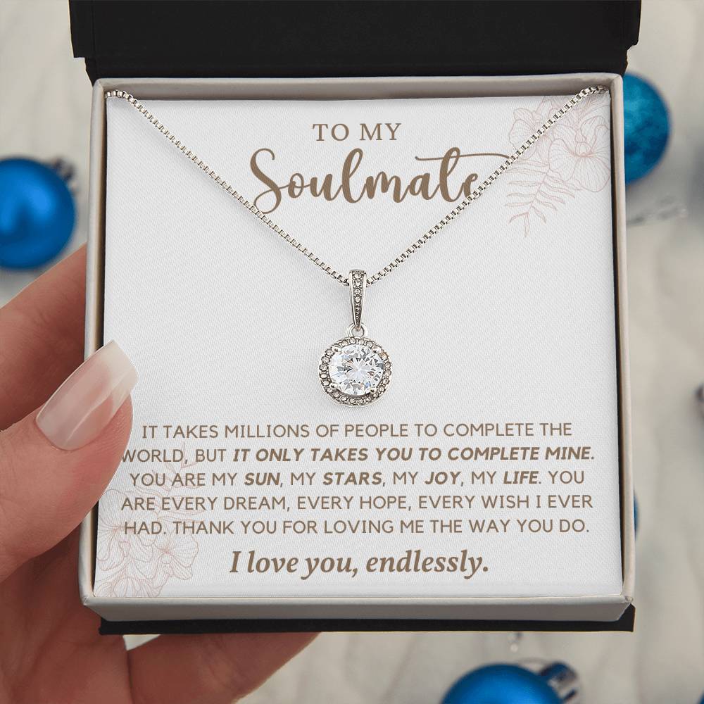 Soulmate Hope Necklace A Meaningful Gift for Your Loved One-[Heartfelt Family Gift]