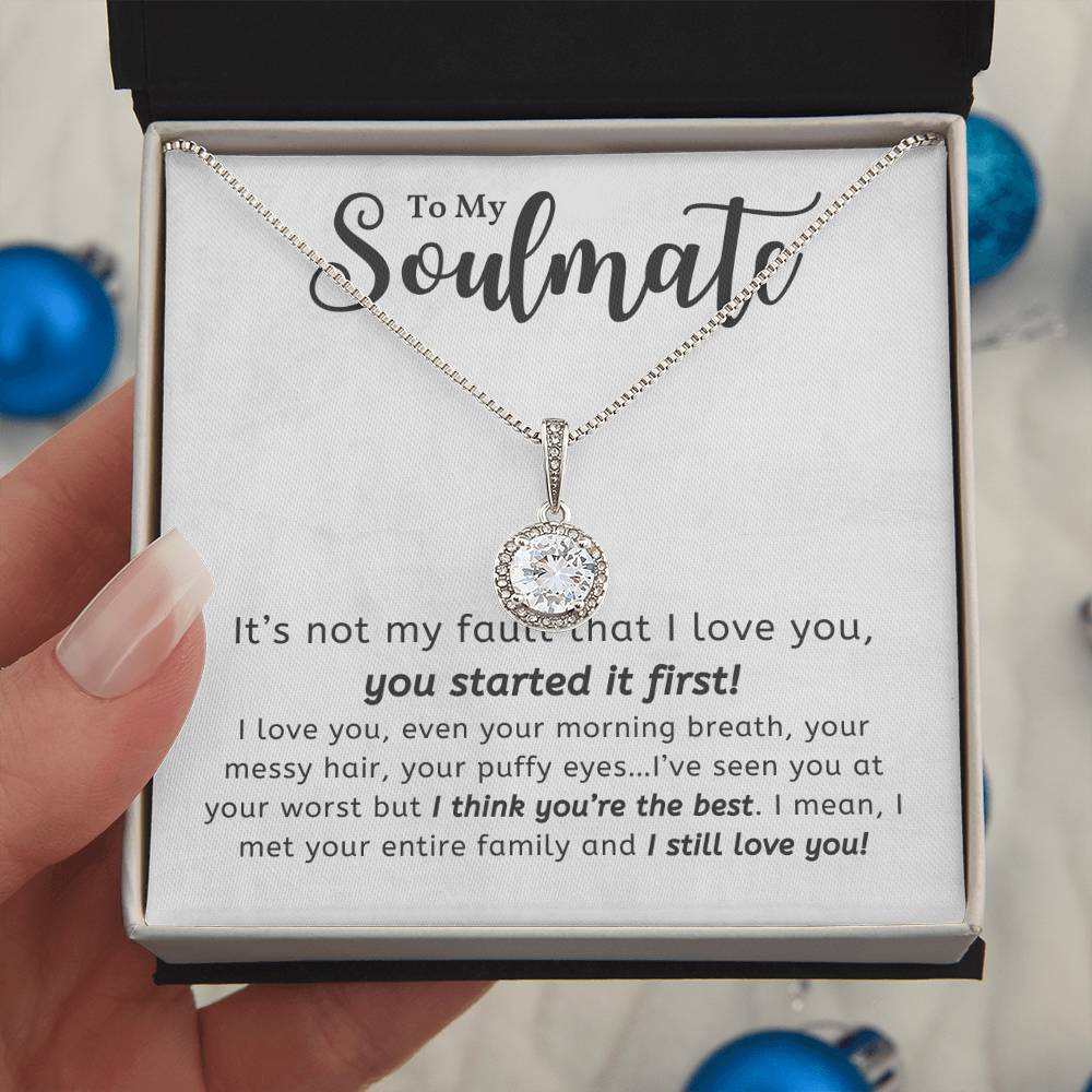 Soulmate Hope Necklace A Meaningful Gift to Find Your Forever Love-[Heartfelt Family Gift]