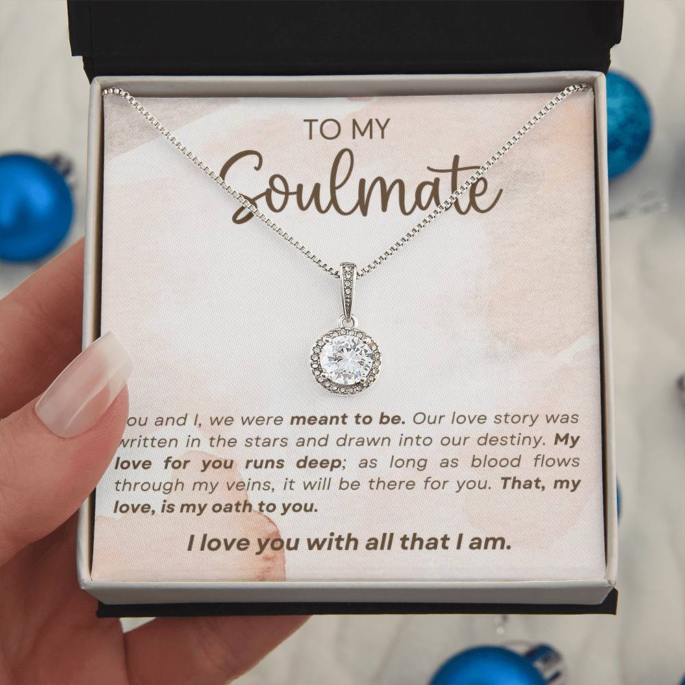 Handcrafted Hope Necklace - Personalized for Your Soulmate-[Heartfelt Family Gift]