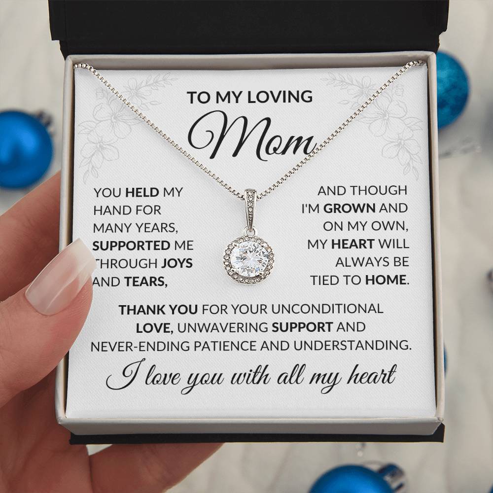 Loving Mom Hope Necklace Gift-[Heartfelt Family Gift]